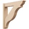 Ekena Millwork 5 1/2-in W x 26-in D x 26-in H Funston Trad Rough Cedar Woodgrain TimberThane Outlooker, Primed Tan OUTUR055X26X26FST04RCPR - alternate 1